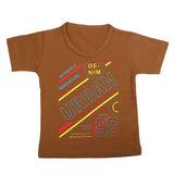 Boys Half Sleeves T-Shirt  - Brown, Kids, Boys T-Shirts, Chase Value, Chase Value