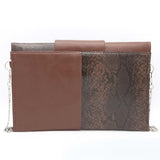 Women's Clutch K-2089 - Coffee, Women, Clutches, Chase Value, Chase Value