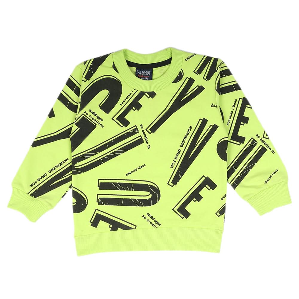 Boys Sweat Shirt - Green, Boys Hoodies & Sweat Shirts, Chase Value, Chase Value