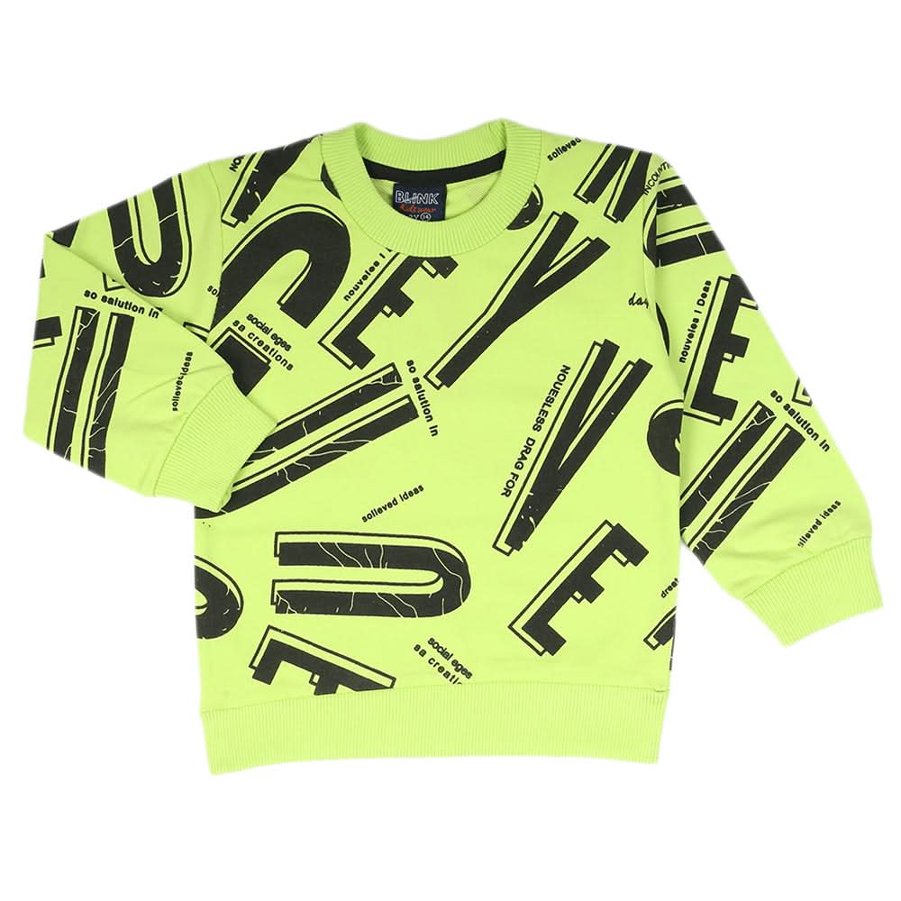 Boys Sweat Shirt - Green, Boys Hoodies & Sweat Shirts, Chase Value, Chase Value