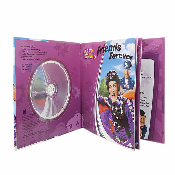 Lazy Town Friends Forever Story/CD, Kids, Kids Educational Books, 6 to 9 Years, Chase Value