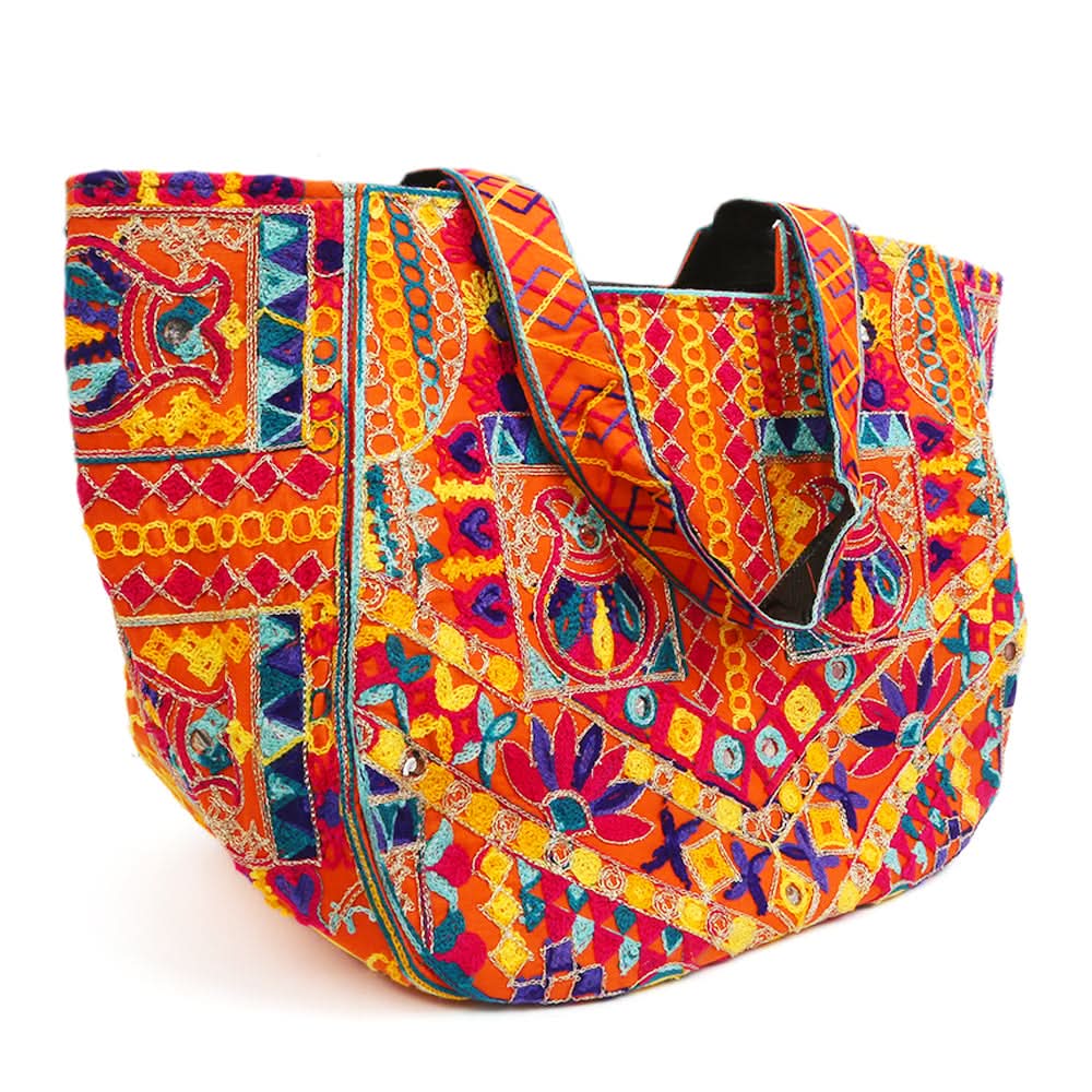 Women's Hand Bag - Orange, Women Bags, Chase Value, Chase Value