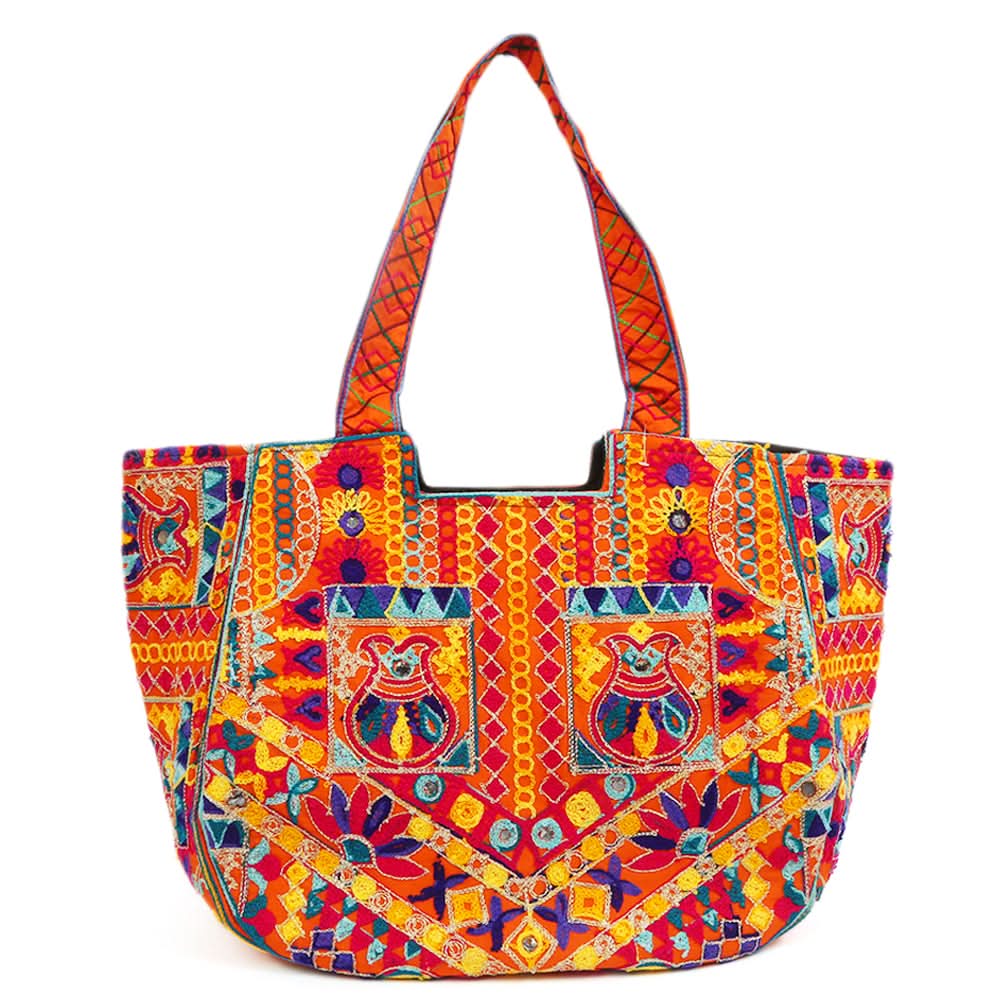 Women's Hand Bag - Orange, Women Bags, Chase Value, Chase Value