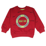 Boys Terry Sweat Shirt - Maroon, Boys Hoodies & Sweat Shirts, Chase Value, Chase Value