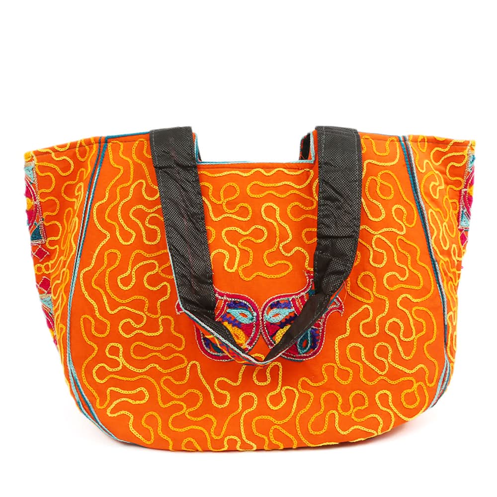 Women's Hand Bag - Orange, Women Bags, Chase Value, Chase Value