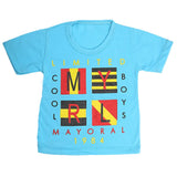 Boys Half Sleeves T-Shirt  - Steel-Blue, Kids, Boys T-Shirts, Chase Value, Chase Value