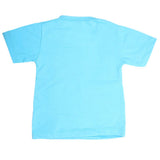 Boys Half Sleeves T-Shirt  - Steel-Blue, Kids, Boys T-Shirts, Chase Value, Chase Value