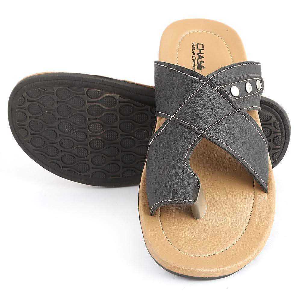 Men's Slippers (SK-027) - Brown - test-store-for-chase-value