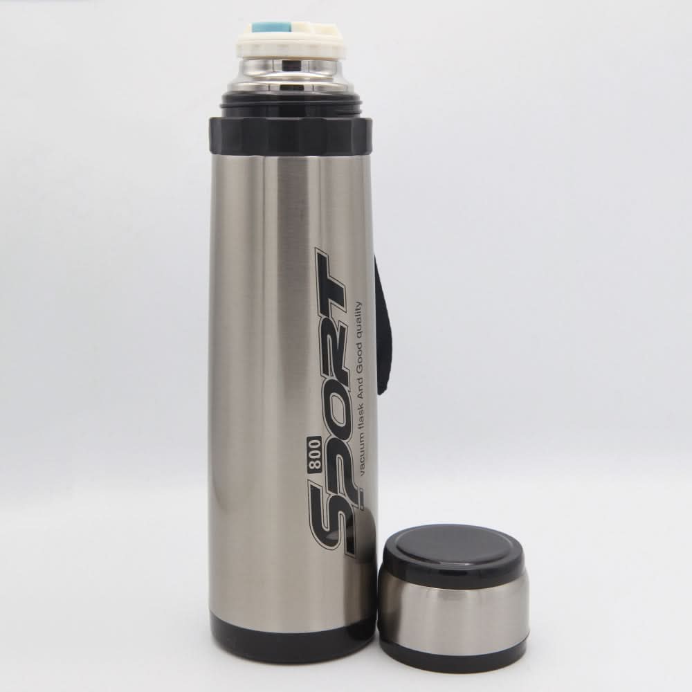 Sports Thermal Bottle  800ML - Silver, Home & Lifestyle, Glassware & Drinkware, Chase Value, Chase Value