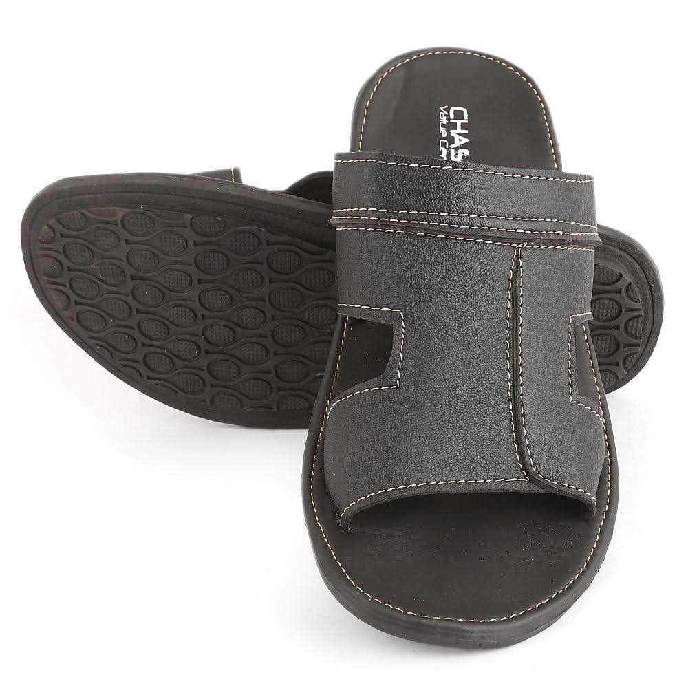 Men's Slippers (022) - Black - test-store-for-chase-value