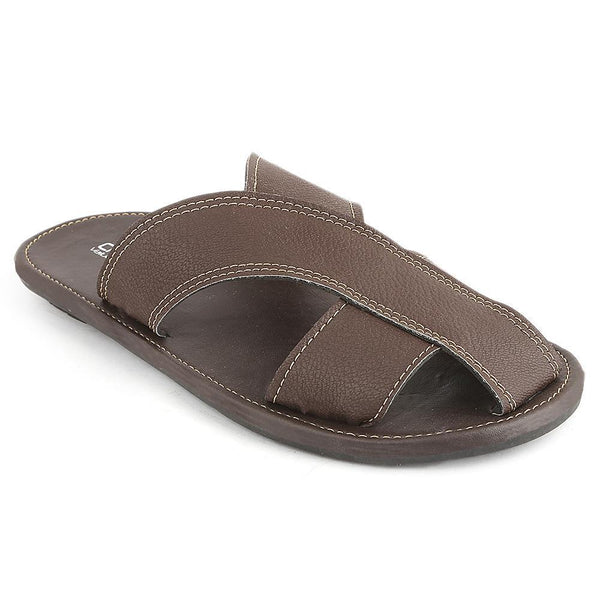 Men's Slippers (SK-011) - Brown - test-store-for-chase-value