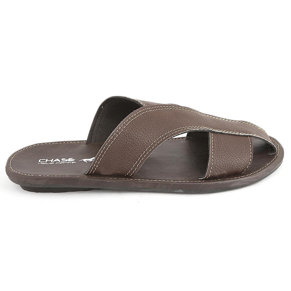 Men's Slippers (SK-011) - Brown - test-store-for-chase-value