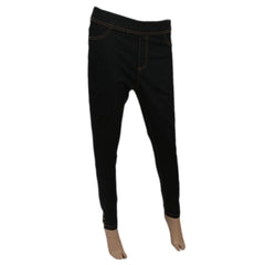 Women's Denim Jagging Pant - Black, Women, Pants & Tights, Chase Value, Chase Value