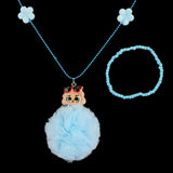 Locket & Bracelet Set - Blue, Kids, Jewellery Sets, Chase Value, Chase Value