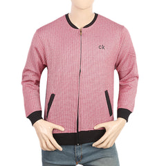 Men's Fleece Zip Jacket - Red, Men, Jackets and Hoodies, Chase Value, Chase Value