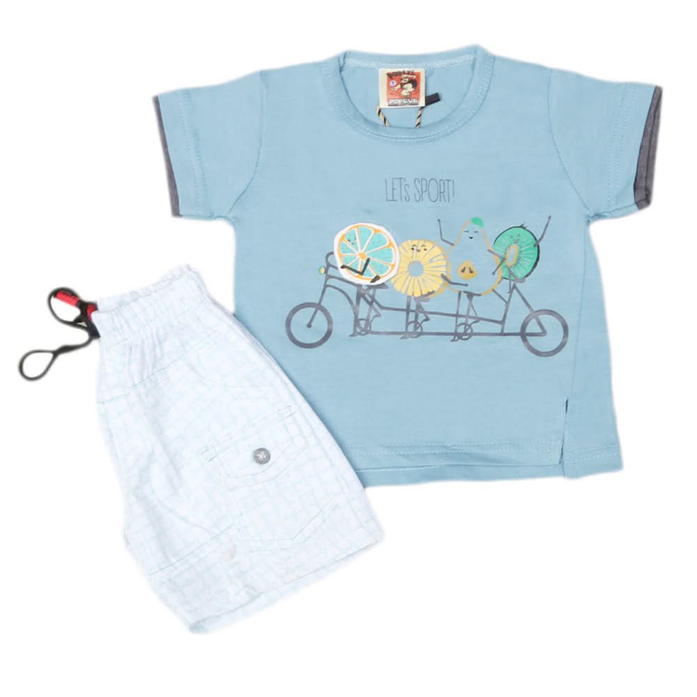 Newborn boys 2pcs Suit - L-Green, Kids, NB Boys Sets And Suits, Chase Value, Chase Value