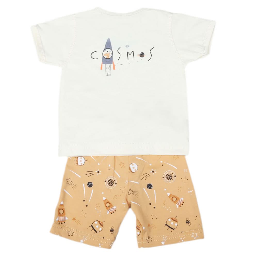 Newborn boys 2pcs Suit - Lemon, Kids, NB Boys Sets And Suits, Chase Value, Chase Value