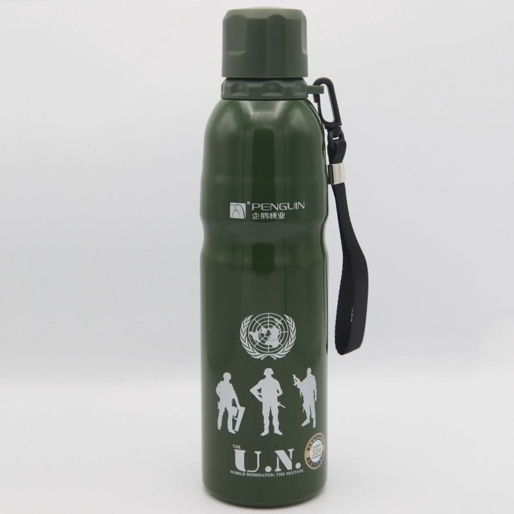 Bottle Tank 750ML- Dark Green, Home & Lifestyle, Glassware & Drinkware, Chase Value, Chase Value