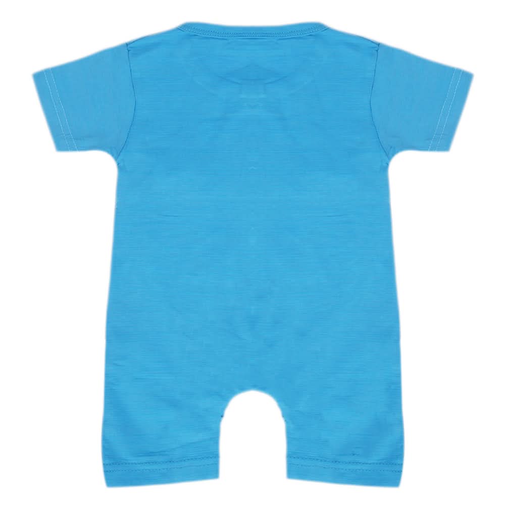 Newborn Boys Half Sleeves Romper - Blue, Kids, Newborn Boys Rompers, Chase Value, Chase Value