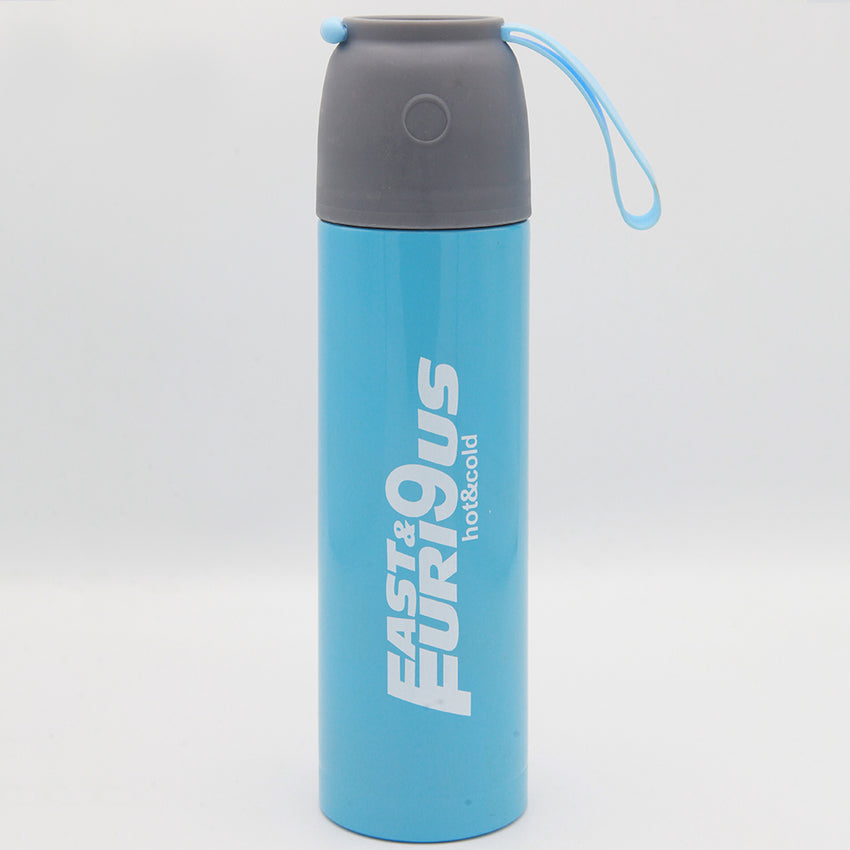 Fast & Furious Thermic Bottle - 500ML- Blue, Home & Lifestyle, Glassware & Drinkware, Chase Value, Chase Value