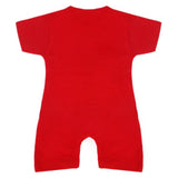 Newborn Boys Half Sleeves Romper - Red, Kids, NB Boys Rompers, Chase Value, Chase Value