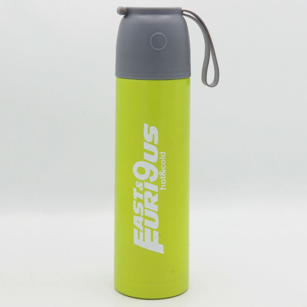 Fast & Furious Thermic Bottle - 500ML- Green, Home & Lifestyle, Glassware & Drinkware, Chase Value, Chase Value