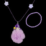 Girls Locket & Bracelet Set - Purple, Kids, Jewellery Sets, Chase Value, Chase Value
