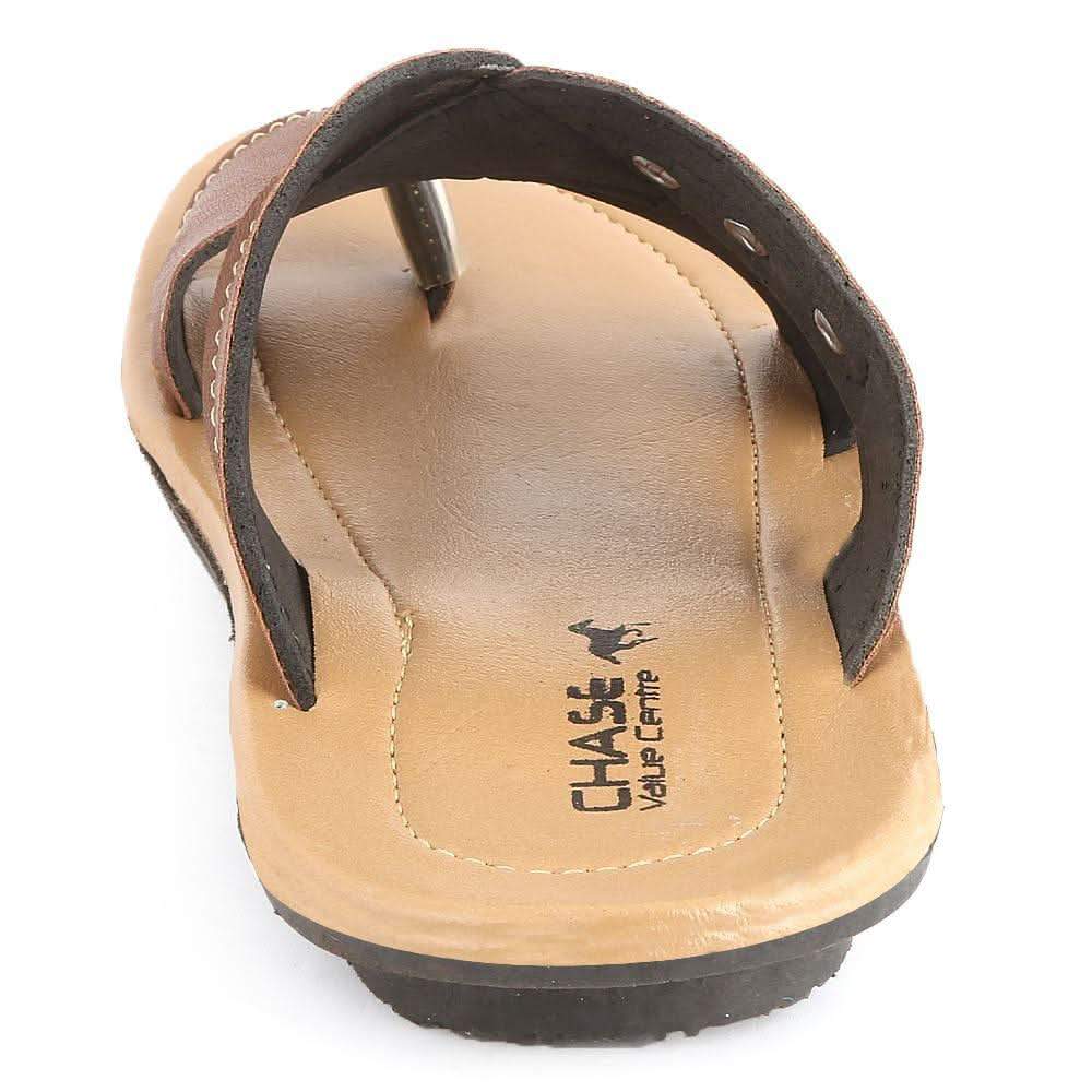 Men's Slippers (SK-027) - Brown - test-store-for-chase-value