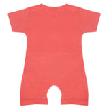 Newborn Boys Half Sleeves Romper - Peach, Kids, Newborn Boys Rompers, Chase Value, Chase Value