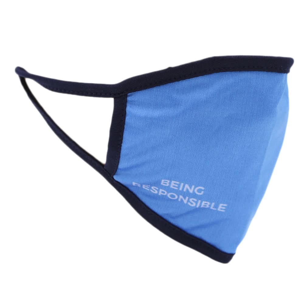 Sublimation Face Mask Being Responsible - Blue, Kids, Boys Face Mask, Beauty & Personal Care, Health & Hygiene, Chase Value, Chase Value