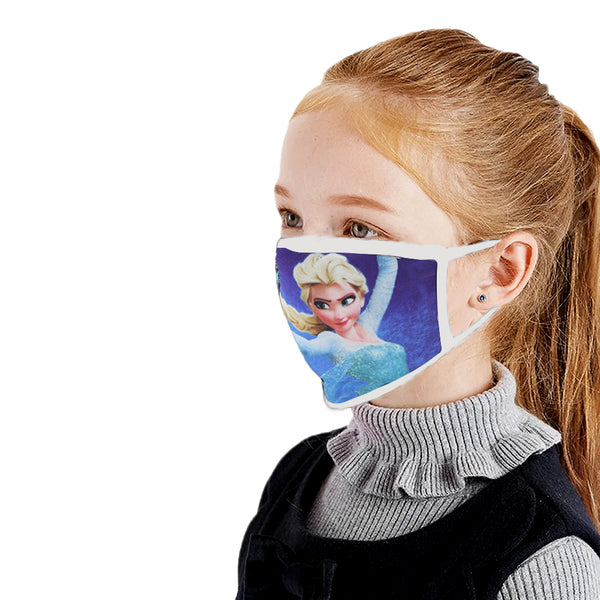 Girls Face Mask Frozen - Blue, Kids, Girls Face Mask, Beauty & Personal Care, Health & Hygiene, Chase Value, Chase Value