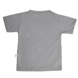 Boys Half Sleeves T-Shirt  - Light Grey, Kids, Boys T-Shirts, Chase Value, Chase Value