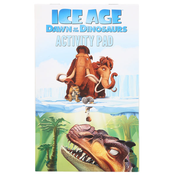 Activity Pad - Ice Age, Kids, Kids Colouring Books, 3 to 6 Years, Chase Value