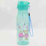 Cartoon Water Bottle - Cyan, Kids, Tiffin Boxes And Bottles, Chase Value, Chase Value