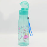 Cartoon Water Bottle - Cyan, Kids, Tiffin Boxes And Bottles, Chase Value, Chase Value
