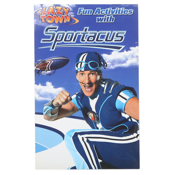 Activity Pad - Sportacus, Kids, Kids Colouring Books, 3 to 6 Years, Chase Value