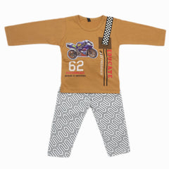 Boys Full Sleeves Suit - Brown, , Chase Value, Chase Value