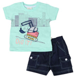 Newborn boys 2pcs Suit - Green, Kids, NB Boys Sets And Suits, Chase Value, Chase Value