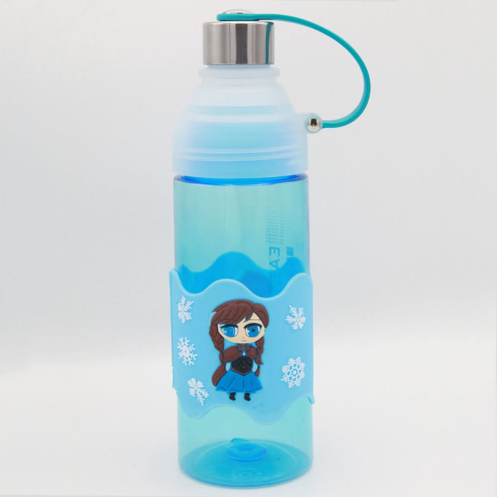 Cartoon Water Bottle - Blue, Kids, Tiffin Boxes And Bottles, Chase Value, Chase Value