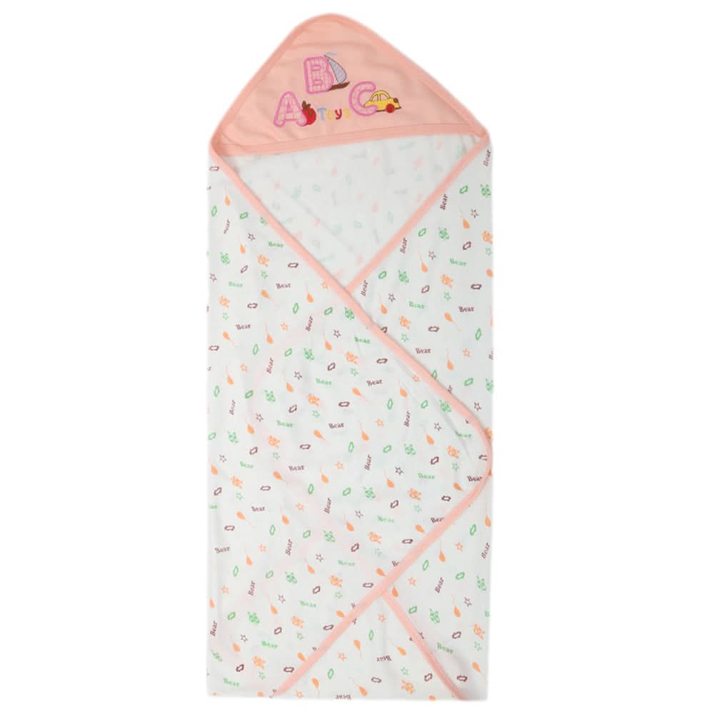 Newborn Fleece Wrapping Sheet - Peach, Kids, Wrapping Sheets, Chase Value, Chase Value