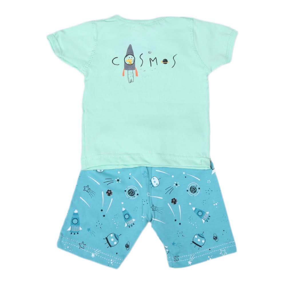 Newborn boys 2pcs Suit - Green, Kids, NB Boys Sets And Suits, Chase Value, Chase Value