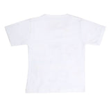 Boys Half Sleeves T-Shirt  - White, Kids, Boys T-Shirts, Chase Value, Chase Value