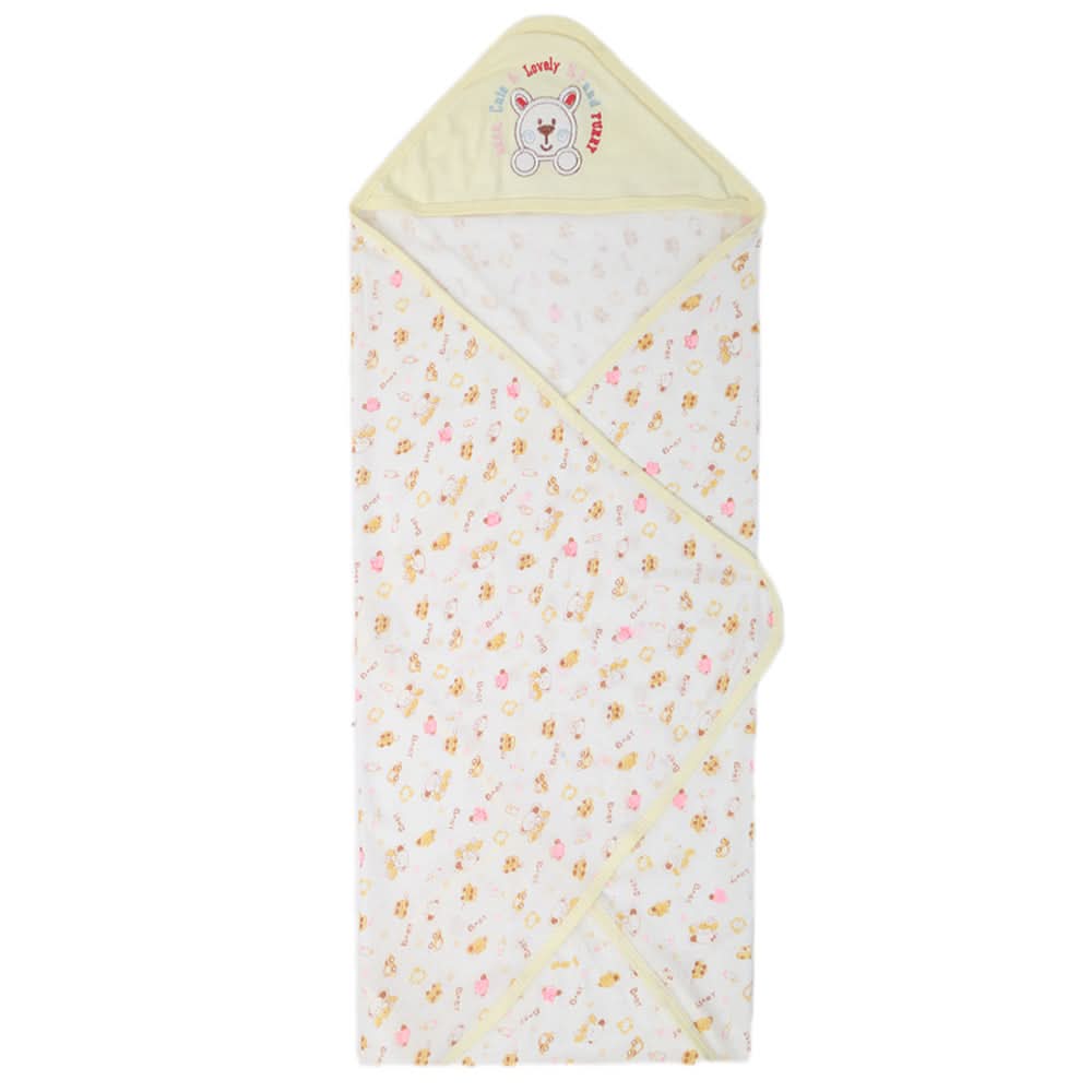Newborn Fleece Wrapping Sheet - Lemon, Kids, Wrapping Sheets, Chase Value, Chase Value