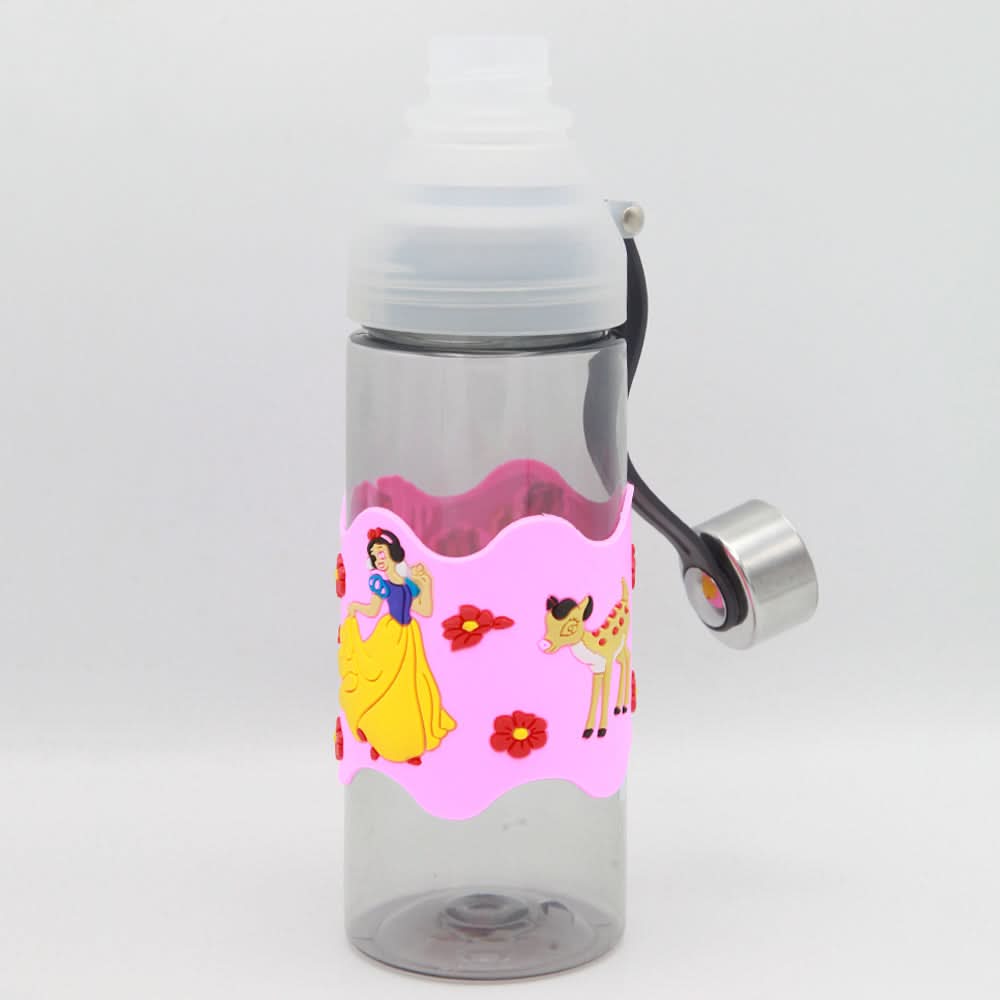 Cartoon Water Bottle - Black, Kids, Tiffin Boxes And Bottles, Chase Value, Chase Value