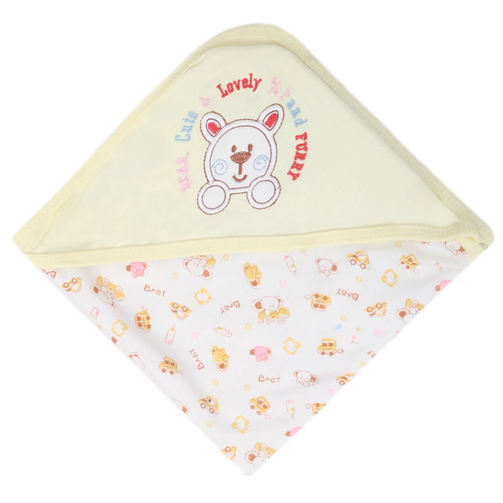 Newborn Fleece Wrapping Sheet - Lemon, Kids, Wrapping Sheets, Chase Value, Chase Value