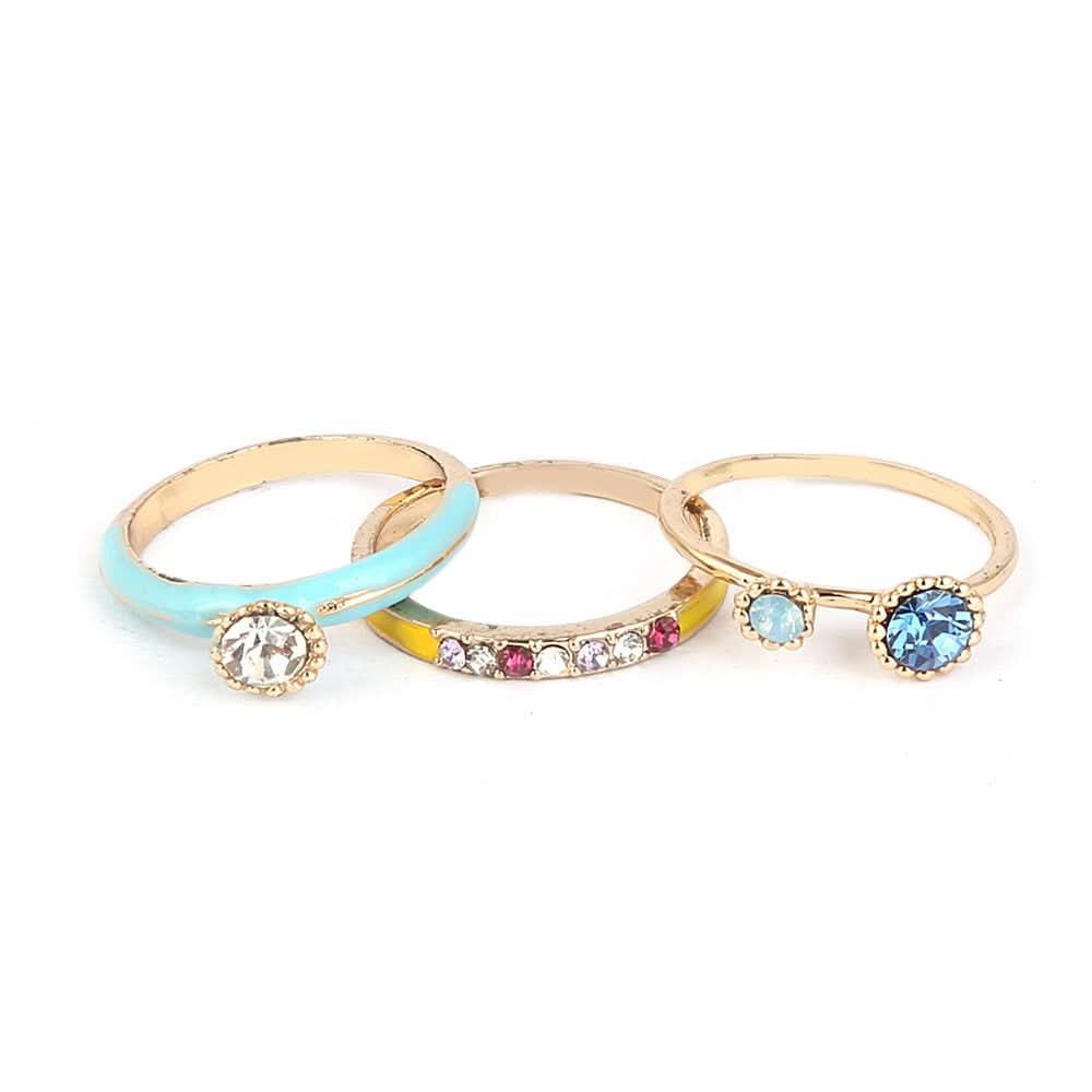 Women's Finger Ring - Light Blue, Women, Finger Rings, Chase Value, Chase Value