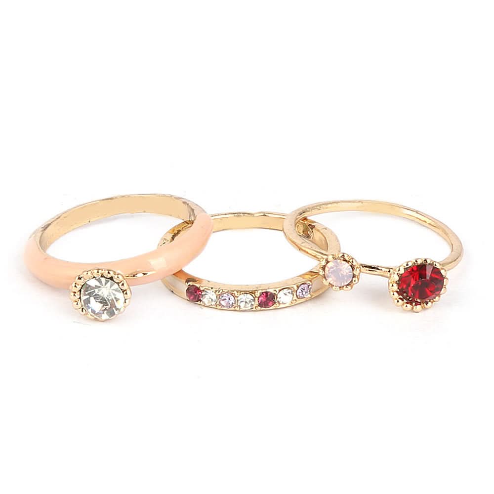 Women's Finger Ring - Tea Pink, Women, Finger Rings, Chase Value, Chase Value