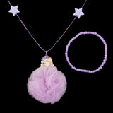 Girls Locket & Bracelet Set - Purple, Kids, Jewellery Sets, Chase Value, Chase Value