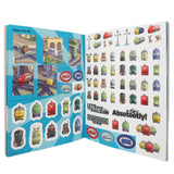 Sticker Car Fun Book, Kids, Kids Colouring Books, 6 to 9 Years, Chase Value