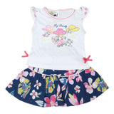 Newborn Girls 2pcs Suit - White, Kids, NB Girls Sets And Suits, Chase Value, Chase Value
